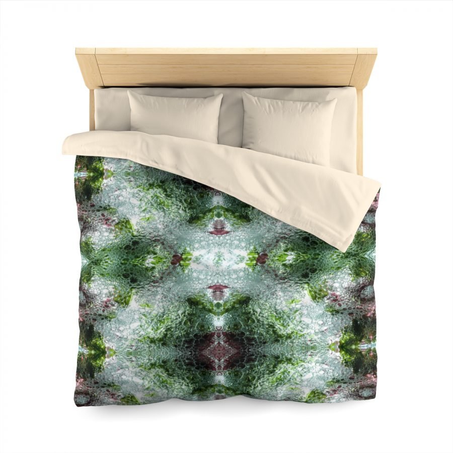 Seaweed 100% Polyester Duvet Cover - Image 2
