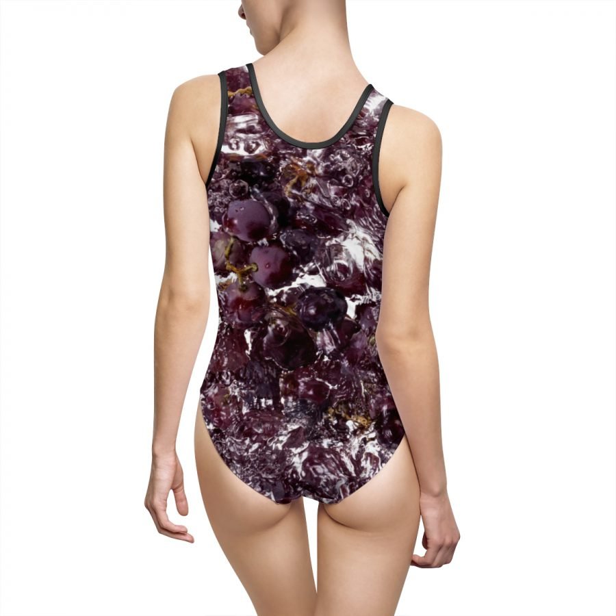 Fruitporn - Grapes  Women's Classic One-Piece Swimsuit - Image 2