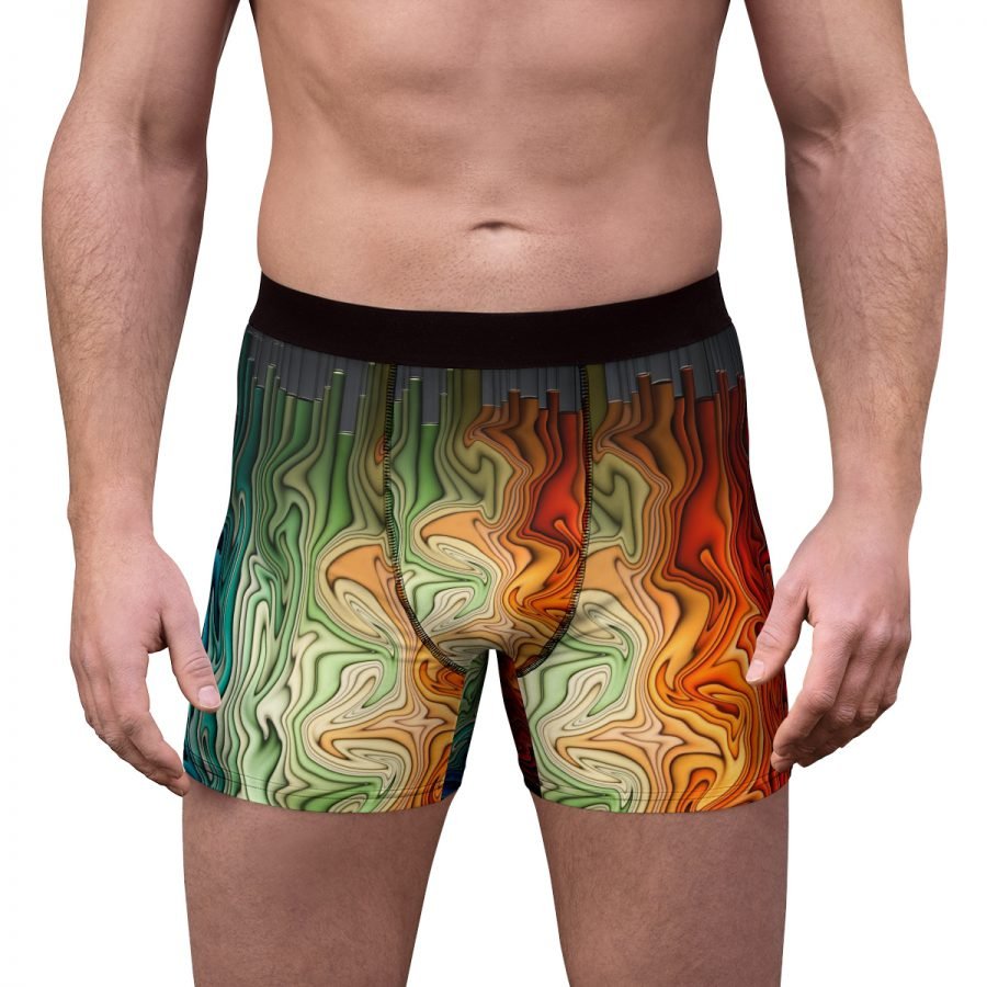 Color Space Men's Boxer Briefs - Image 3