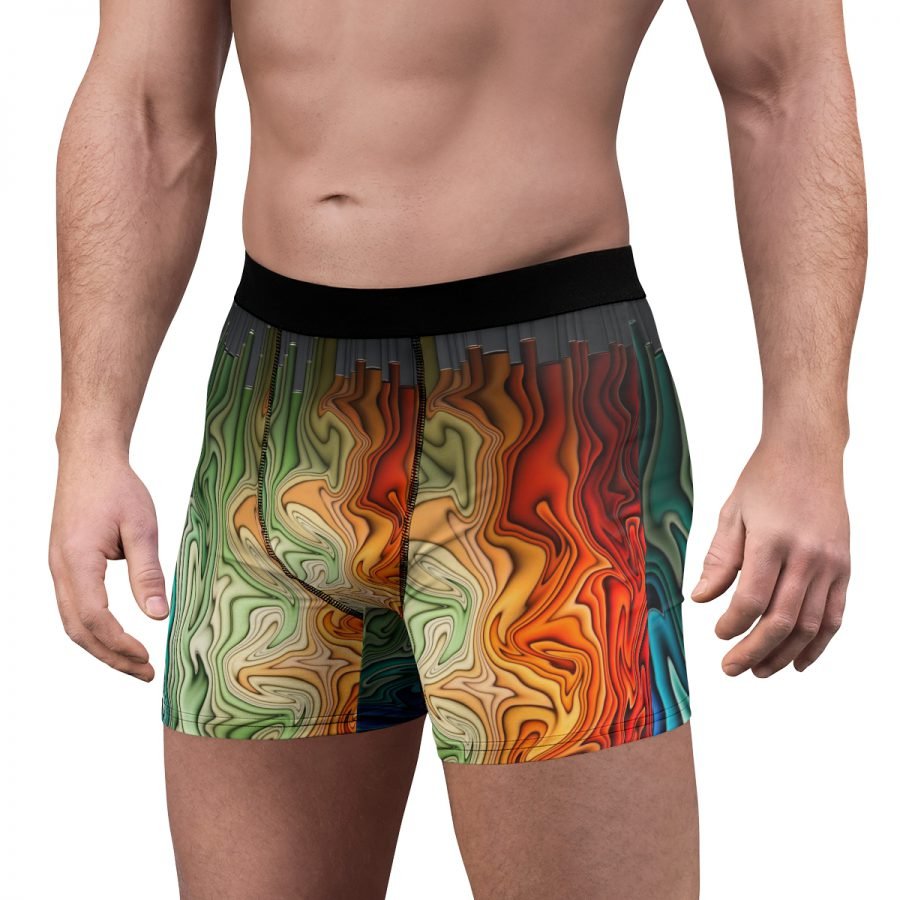 Color Space Men's Boxer Briefs - Image 5