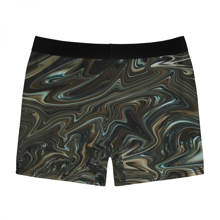 Liquid Green Men's Boxer Briefs - Image 2
