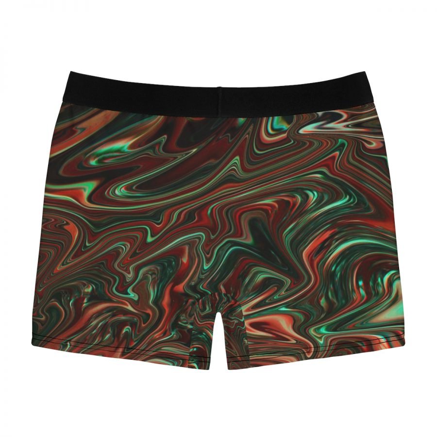 Liquid Red Men's Boxer Briefs - Image 2